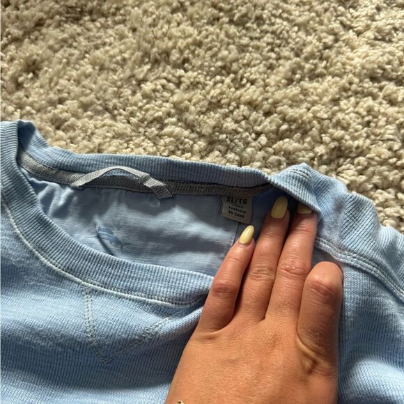 tommy bahama trindad crew sweatshirt blue - Picture 3 of 3